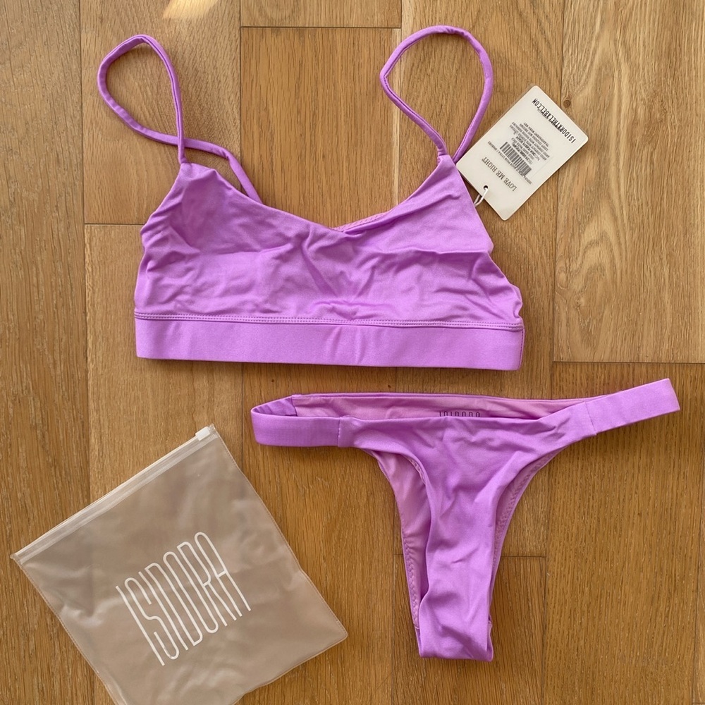 Isidora swim set in pink
